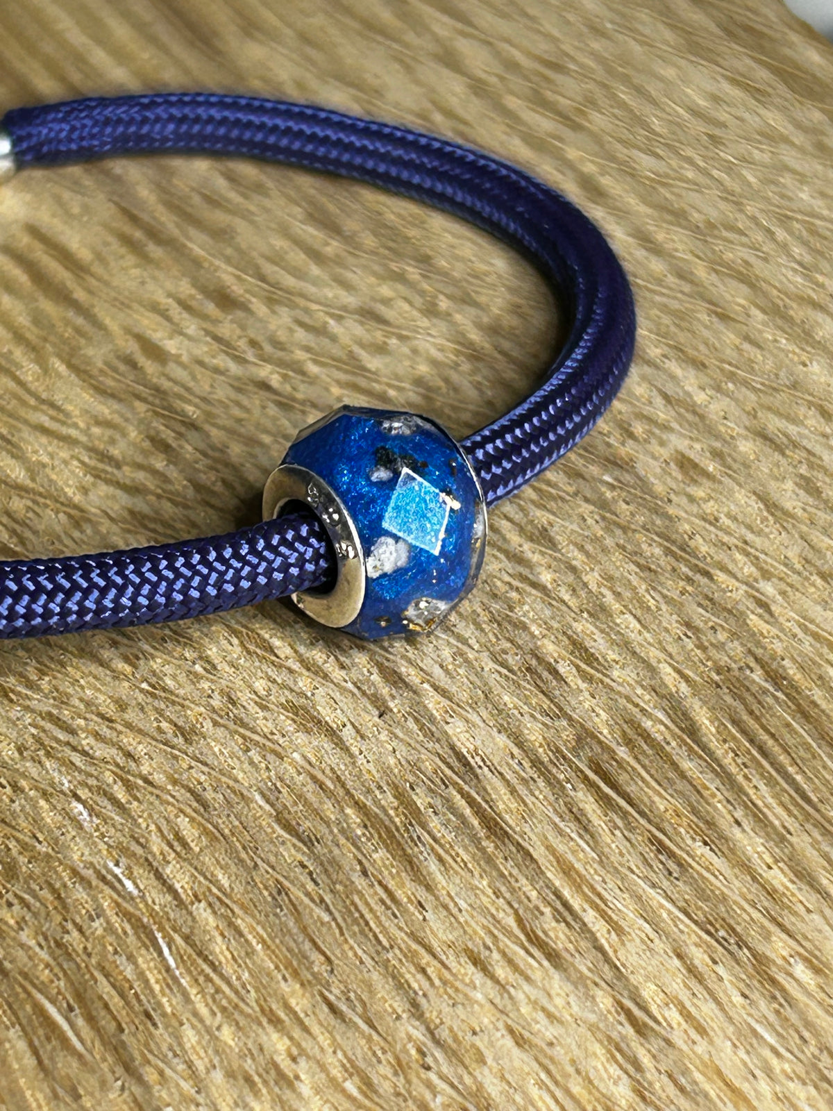 Großlochperle Diamant groß