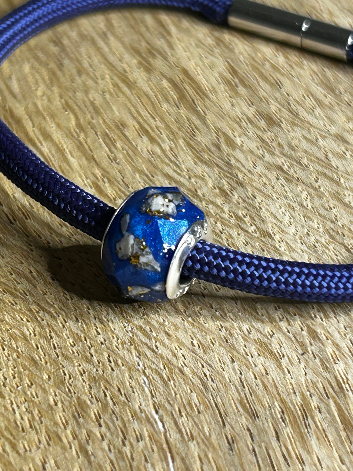 Großlochperle Diamant groß